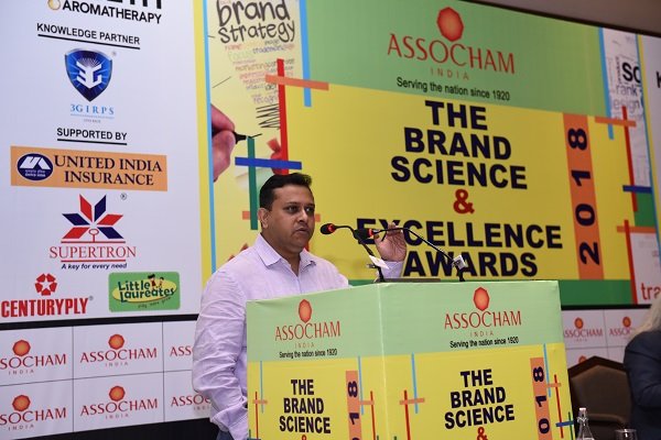 speaking at Assocham brand excellence summit